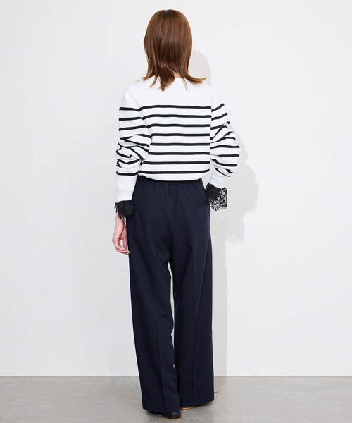 SLOBE IENA（スローブイエナ）の「マリンパンツ（その他パンツ・レディース・チャコールグレー/ネイビー・38/36）」の17枚目の写真