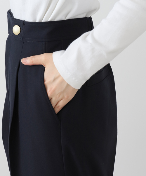 SLOBE IENA（スローブイエナ）の「マリンパンツ（その他パンツ・レディース・チャコールグレー/ネイビー・38/36）」の5枚目の写真