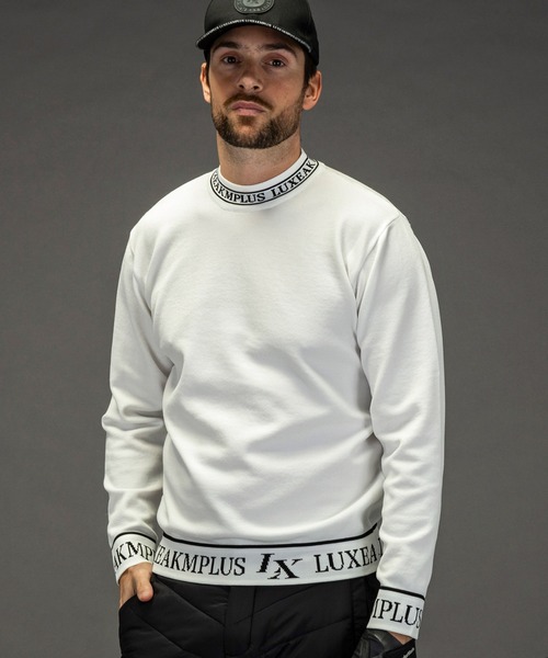 LUXEAKMPLUS 長袖セーター セール】LUXEAKMPLUS(リュクスエイケイエムプラス)ゴルフ ジャガード