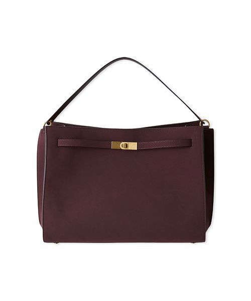 ミラオーウェン　ワンハンドルバッグ　ブラウン ワンハンドルソフトハンドバッグ（ハンドバッグ）｜Mila Owen