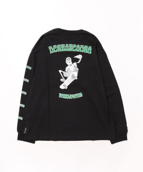 セール】DC/ディーシー 25 KD SKATE SKULL LS キッズ ロンT YLT254518