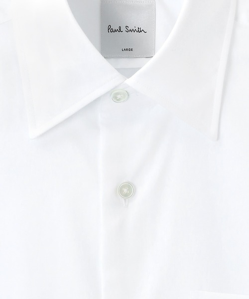 Paul Smith(ポールスミス)の「ブロード ドレスシャツ / 553102 801PRNC(ビジネスシャツ・メンズ・ホワイト・MEDIUM/SMALL/XX-LARGE/X-LARGE/LARGE)」の2枚目の写真