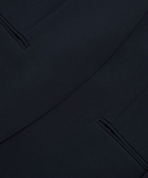 ROPE'(ロペ)の「トリアセダブルクロス クルーネックジャケット/イージーケア・セットアップ対応・25AW(ノーカラージャケット・レディース・ネイビー・36/40/38)」の18枚目の写真