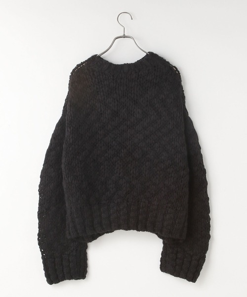 LOWRYS FARM（ローリーズファーム）の「スラブニットプルオーバーＬＳ  593586（ニット/セーター・レディース・ブラック/その他/アイボリー・FREE）」の5枚目の写真