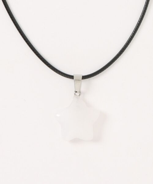 Chillfar（チルファー）の「天然石、鉱石、星形ペンダント（ネックレス・レディース・ブラウン系/レッド系/ホワイト系/ホワイト系1/ホワイト系2/ブルー系2/ネイビー系/ブルー系/ブルー系1・FREE）」の15枚目の写真