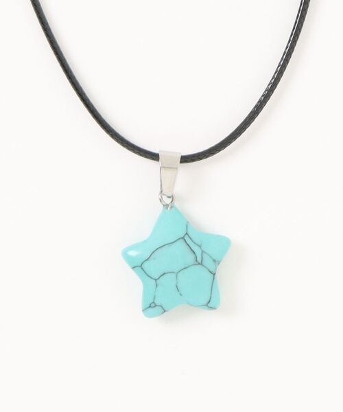 Chillfar（チルファー）の「天然石、鉱石、星形ペンダント（ネックレス・レディース・ブラウン系/レッド系/ホワイト系/ホワイト系1/ホワイト系2/ブルー系2/ネイビー系/ブルー系/ブルー系1・FREE）」の18枚目の写真