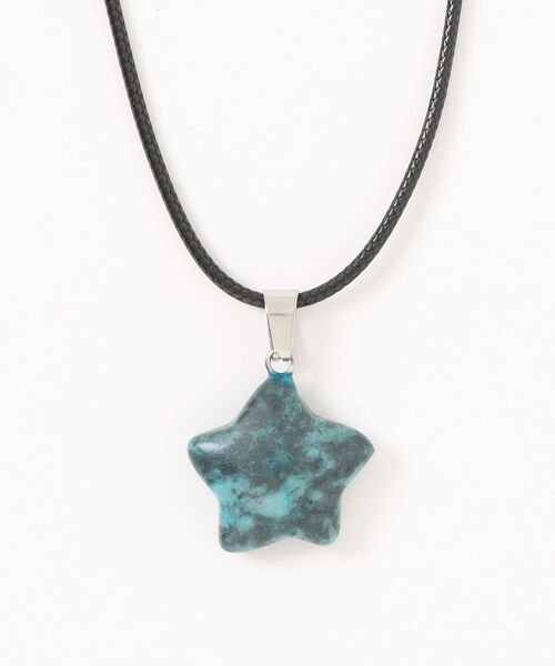 Chillfar（チルファー）の「天然石、鉱石、星形ペンダント（ネックレス・レディース・ブラウン系/レッド系/ホワイト系/ホワイト系1/ホワイト系2/ブルー系2/ネイビー系/ブルー系/ブルー系1・FREE）」の19枚目の写真