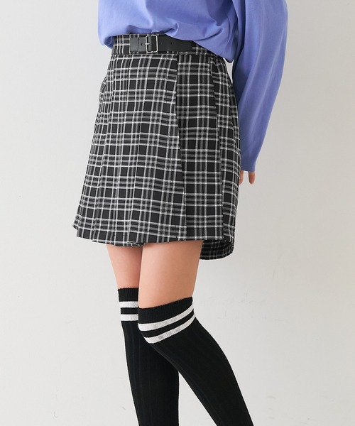 coca(coca)(コカ)の「キッズ ベルトラップスカパン(その他パンツ・キッズ・グレー/A・120/150/140/130)」の2枚目の写真