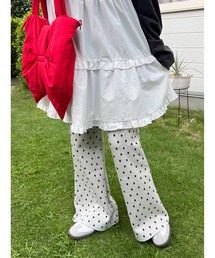 WC（ダブル シー）の「《秋冬新作★》スタージャガードフレアパンツ（その他パンツ）」