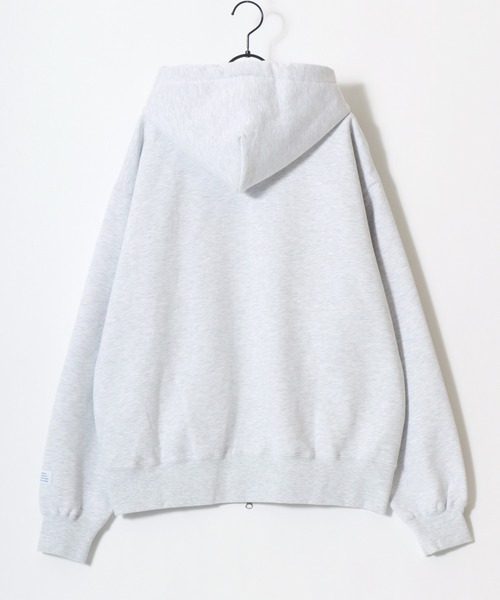 BEN DAVIS(ベンデイビス)の「BEN DAVIS/ベンデイビス HEAVY SWEAT ZIP HOODIE/オーバーサイズ 裏起毛 ロゴ ワンポイント刺繍 スウェット ジップアップパーカー フーディー/レディース メンズ(パーカー・メンズ・グレイッシュブルー/アッシュグレー/バーガンディー/カーキ/ブラック・M/XL/L)」の16枚目の写真