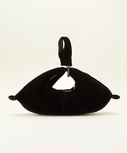 LE VERNIS（ル・ベルニ）の「LE VERNIS(ル・ベルニ)Poire velvet bag（ハンドバッグ・レディース・ブラウン/ブラック・FREE）」の12枚目の写真