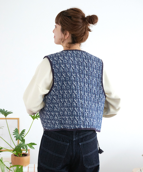 ZOZO限定】リバーシブル / キルティングベスト（その他アウター）｜B.C