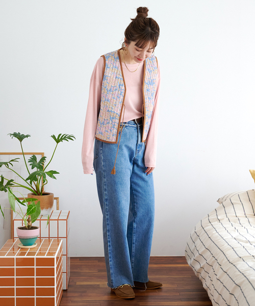 ZOZO限定】リバーシブル / キルティングベスト（その他アウター）｜B.C