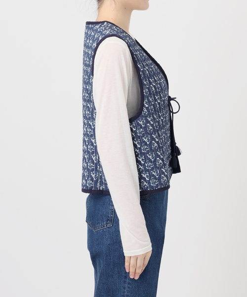 ZOZO限定】リバーシブル / キルティングベスト（その他アウター）｜B.C