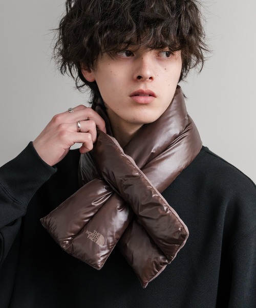 日本未展開モデル WHITE LABEL THE NORTH FACE COMPACT T-BALL MUFFLER