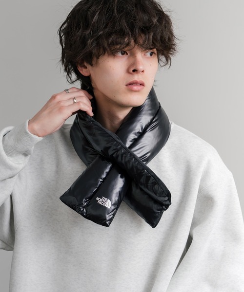 日本未展開モデル WHITE LABEL THE NORTH FACE COMPACT T-BALL MUFFLER