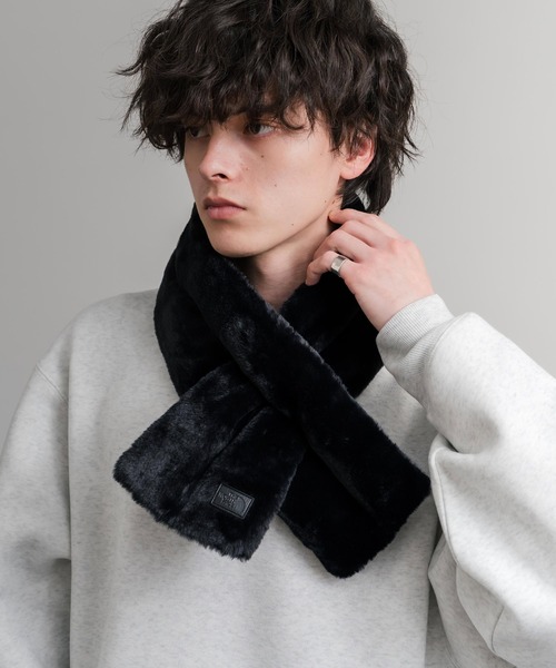 THE NORTH FACE(ザノースフェイス)の「日本未展開モデル WHITE LABEL THE NORTH FACE COMPACT T-BALL MUFFLER ティーボールパディングマフラー/ファーマフラー(マフラー・メンズ・ブラック/クリーム/ダークブラウン/ブラック系・FREE)」の10枚目の写真