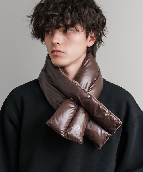 THE NORTH FACE(ザノースフェイス)の「日本未展開モデル WHITE LABEL THE NORTH FACE COMPACT T-BALL MUFFLER ティーボールパディングマフラー/ファーマフラー(マフラー・メンズ・ブラック/クリーム/ダークブラウン/ブラック系・FREE)」の12枚目の写真