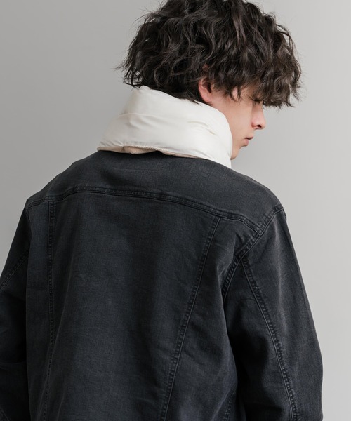 THE NORTH FACE(ザノースフェイス)の「日本未展開モデル WHITE LABEL THE NORTH FACE COMPACT T-BALL MUFFLER ティーボールパディングマフラー/ファーマフラー(マフラー・メンズ・ブラック/クリーム/ダークブラウン/ブラック系・FREE)」の16枚目の写真