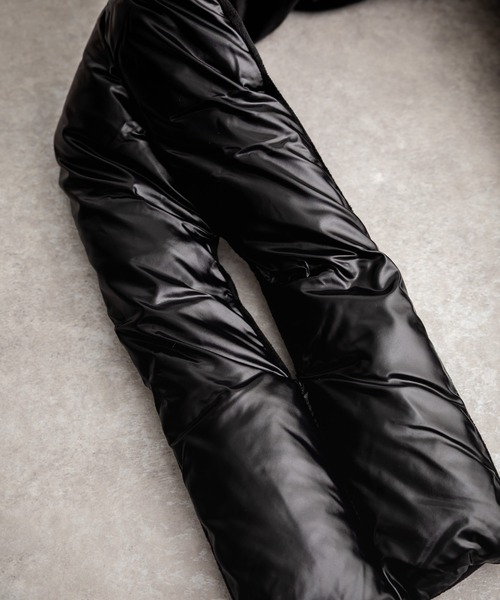 THE NORTH FACE(ザノースフェイス)の「日本未展開モデル WHITE LABEL THE NORTH FACE COMPACT T-BALL MUFFLER ティーボールパディングマフラー/ファーマフラー(マフラー・メンズ・ブラック/クリーム/ダークブラウン/ブラック系・FREE)」の19枚目の写真