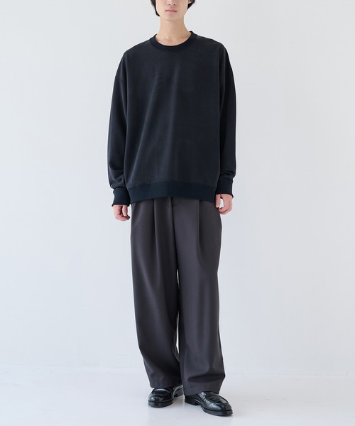 KANEMASA PHIL.】28G Cupro Pullover（スウェット）｜KANEMASA PHIL