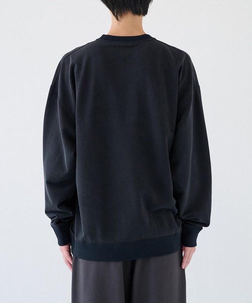 KANEMASA PHIL.(カネマサフィル)の「【KANEMASA PHIL.】28G Cupro Pullover(スウェット・メンズ・ホワイト/ブラック・L/M)」の11枚目の写真