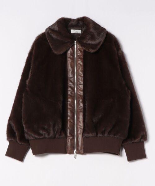 MIRROR STOKE（ミラーストーク）の「【ZOZO限定】MINK-LIKE FUR JACKET