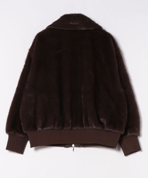 MIRROR STOKE（ミラーストーク）の「【ZOZO限定】MINK-LIKE FUR JACKET