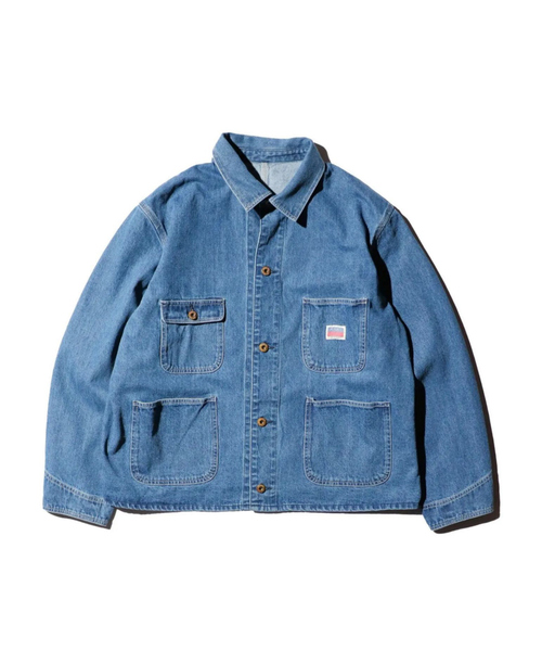 PENNEYS(ぺニーズ)の「【PENNEY'S】 10oz DENIM ENGINEER SHORT JACKET STONE WASH/ショート丈【WEB限定】(デニムジャケット・メンズ・ブルー・L/M)」の2枚目の写真