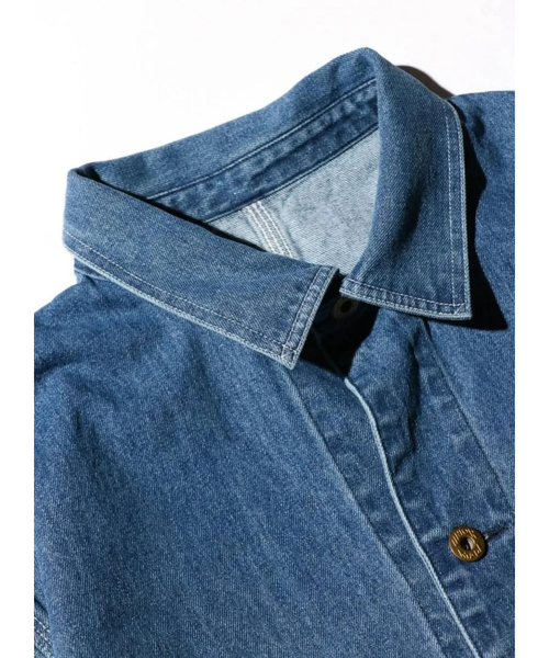 PENNEYS(ぺニーズ)の「【PENNEY'S】 10oz DENIM ENGINEER SHORT JACKET STONE WASH/ショート丈【WEB限定】(デニムジャケット・メンズ・ブルー・L/M)」の3枚目の写真