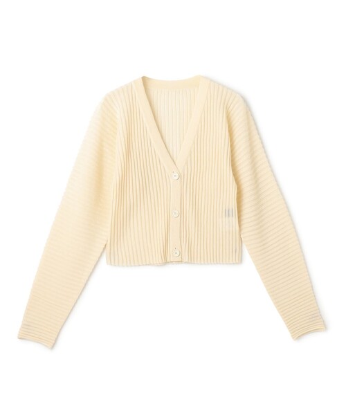 MIESROHEミースロエシアーストライプニットカーディガン MIESROHEミースロエシアーストライプニットカーディガン MIESROHE