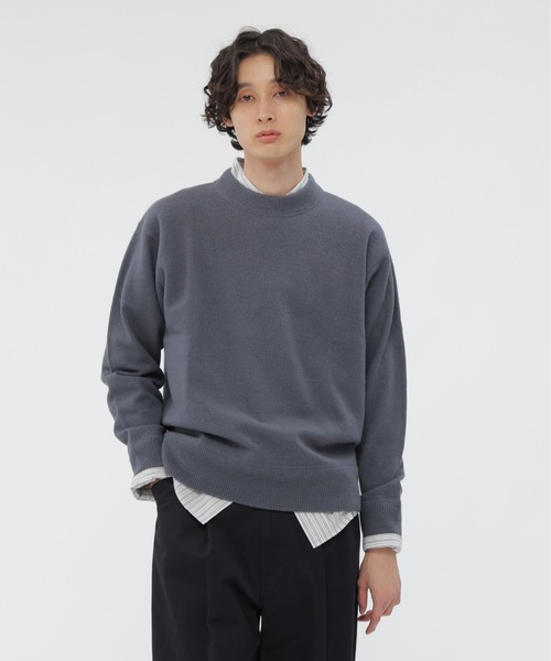 マーガレット・ハウエル　FELTED ROUGH WOOL　ニットセーター FELTED ROUGH WOOL（ニット/セーター）｜MHL.（エムエイチエル）の