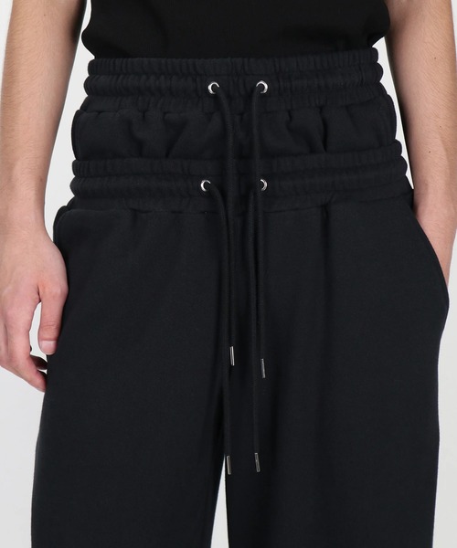 JOHN LAWRENCE SULLIVAN（ジョンローレンスサリバン）の「【JOHN LAWRENCE SULLIVAN/ジョーンローレンスサリバン】SWEAT STUCKED PANTS（スウェットパンツ・メンズ・ブラック/グレー・44/46）」の7枚目の写真