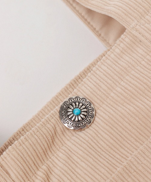 Kahiko（カヒコ）の「【Kahiko】ミリナコーデュロイ＆ボアトートバッグ（トートバッグ・レディース・ブラウン/ブラック/ベージュ・FREE）」の11枚目の写真