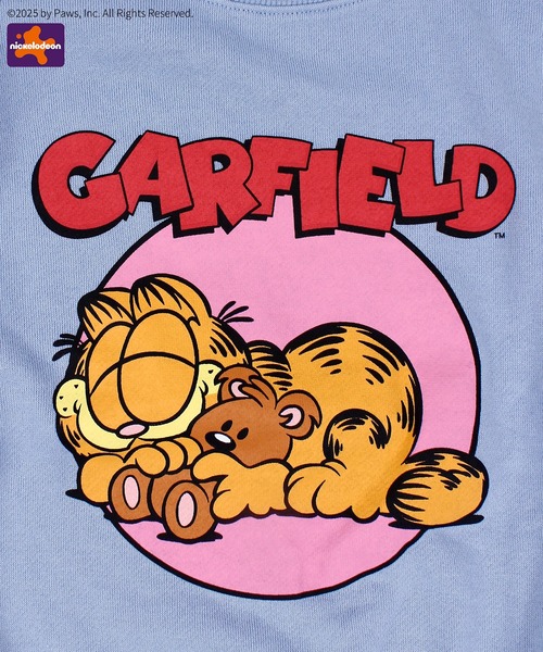 MARKEY'S（マーキーズ）の「【GARFIELD/ガーフィールド】別注プリントトレーナー（スウェット・キッズ・ブルー/杢グレー・80/90/100/110/120/130/140/150）」の22枚目の写真