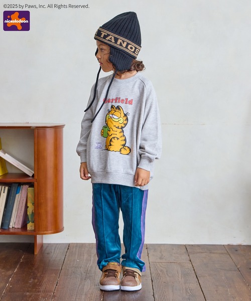 MARKEY'S（マーキーズ）の「【GARFIELD/ガーフィールド】別注プリントトレーナー（スウェット・キッズ・ブルー/杢グレー・80/90/100/110/120/130/140/150）」の14枚目の写真