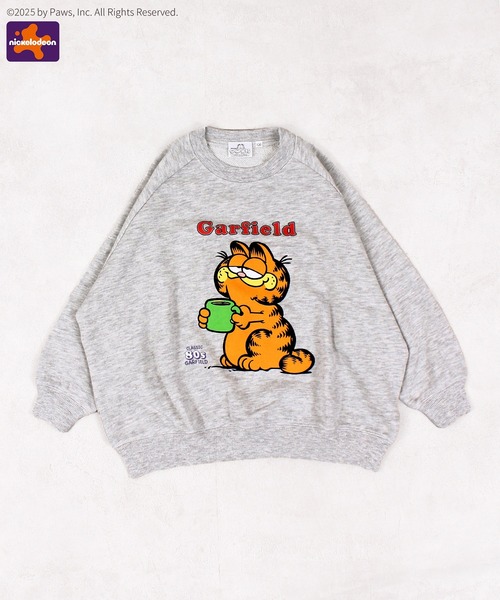 MARKEY'S（マーキーズ）の「【GARFIELD/ガーフィールド】別注プリントトレーナー（スウェット・キッズ・ブルー/杢グレー・80/90/100/110/120/130/140/150）」の12枚目の写真