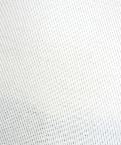 RCD(アールシーディー)の「2×2リブ プチハイネック半袖Tシャツ(Tシャツ/カットソー・レディース・ブラック/オフホワイト・L/M/LL)」の16枚目の写真