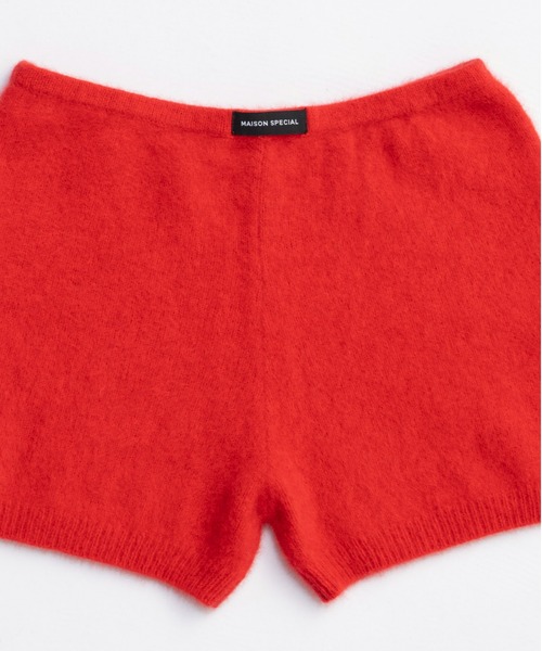 NKNIT fox mix rib KNIT shorts 専用 Fox Blend Knit Shorts / フォックスブレンドニットショーツ（その他