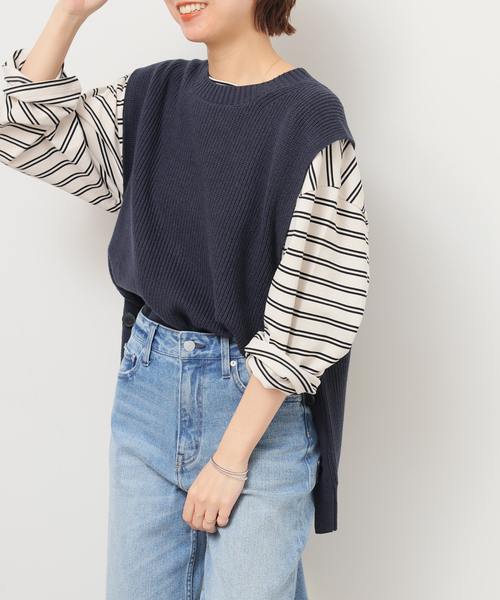 サイドボタンニットベスト（ベスト）｜JOURNAL STANDARD relume