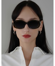 NUEF （ヌエフ）の「オーバルサングラス｜カラーレンズ｜トレンド｜紫外線対策｜UVカット｜サングラス｜NUEF｜COLOR SUNGLASSES（サングラス）」