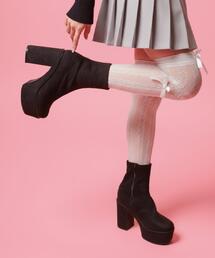 cs T&P（シーエスティーアンドピー）の「厚底シンプルブーツ（ブーツ）」