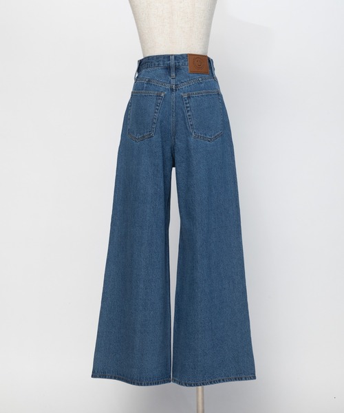 WCJ（ダブルシージェイ）の「ソフトデニムパンツ（デニムパンツ・レディース・ホワイト/サックスブルー/ブルー・25inch/26inch）」の9枚目の写真