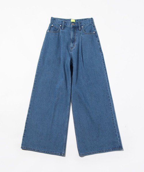 WCJ（ダブルシージェイ）の「ソフトデニムパンツ（デニムパンツ・レディース・ホワイト/サックスブルー/ブルー・25inch/26inch）」の10枚目の写真