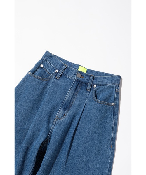 WCJ（ダブルシージェイ）の「ソフトデニムパンツ（デニムパンツ・レディース・ホワイト/サックスブルー/ブルー・25inch/26inch）」の11枚目の写真