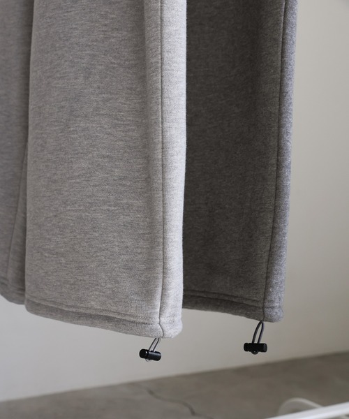 select MOCA（セレクトモカ）の「ソフトタッチスウェットルーズパンツ（スウェットパンツ・レディース・グレー/チャコールグレー・FREE）」の14枚目の写真
