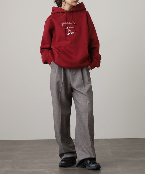 THRASHER SWEAT L/S HOODIE 長袖スウェットプルオーバーパーカー