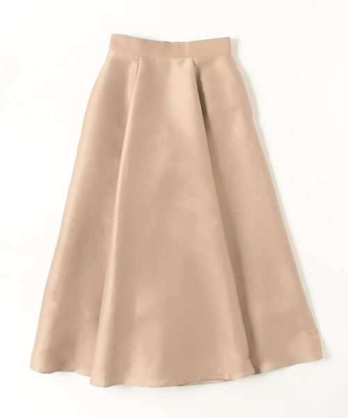 CLANE(クラネ)の「CLANE VOLUME FLARE SKIRT 19109-6132(スカート・レディース・ブラック/ベージュ・1/2)」の1枚目の写真
