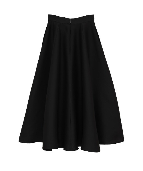 CLANE(クラネ)の「CLANE VOLUME FLARE SKIRT 19109-6132(スカート・レディース・ブラック/ベージュ・1/2)」の11枚目の写真