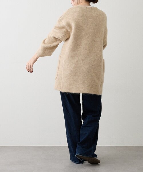 russet（ラシット）の「【再値下げ】モヘアダブルニットコート（その他アウター・レディース・ベージュ/キャメル/グレー・FREE）」の22枚目の写真